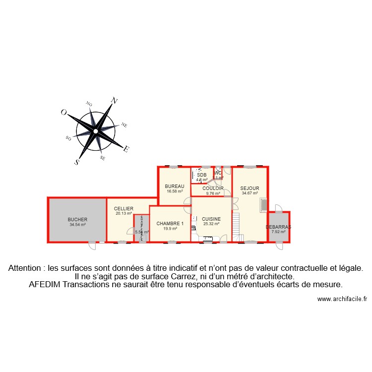 BI 6330 BIS RDC . Plan de 0 pièce et 0 m2