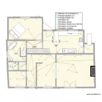 plan &eacute;lectrique luminaires