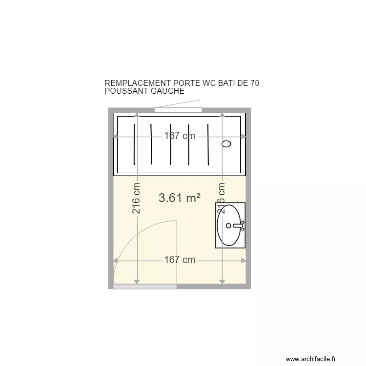 DEBEAUSSART J NOEL . Plan de 