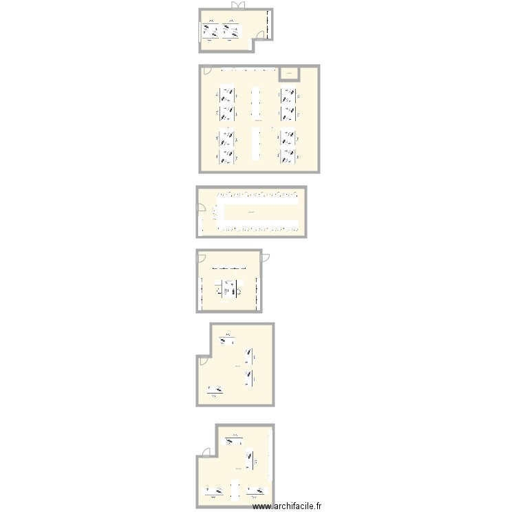 salle des archives 2. Plan de 0 pièce et 0 m2