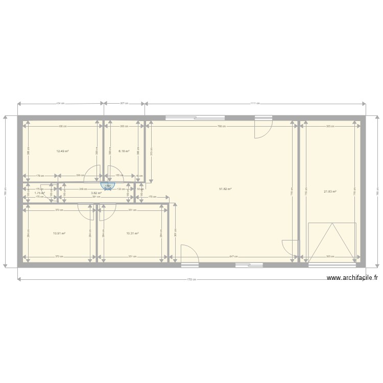 Maison test. Plan de 0 pièce et 0 m2