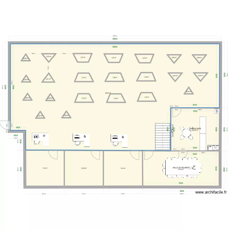 SALLE EXPO POITOU. Plan de 