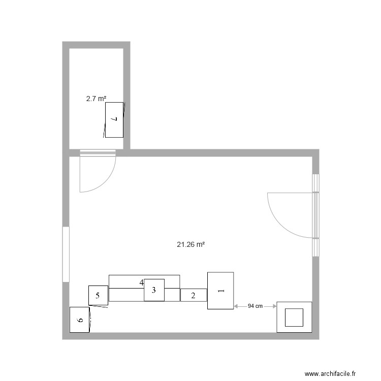 Zadkine existant avec oeuvre. Plan de 0 pièce et 0 m2