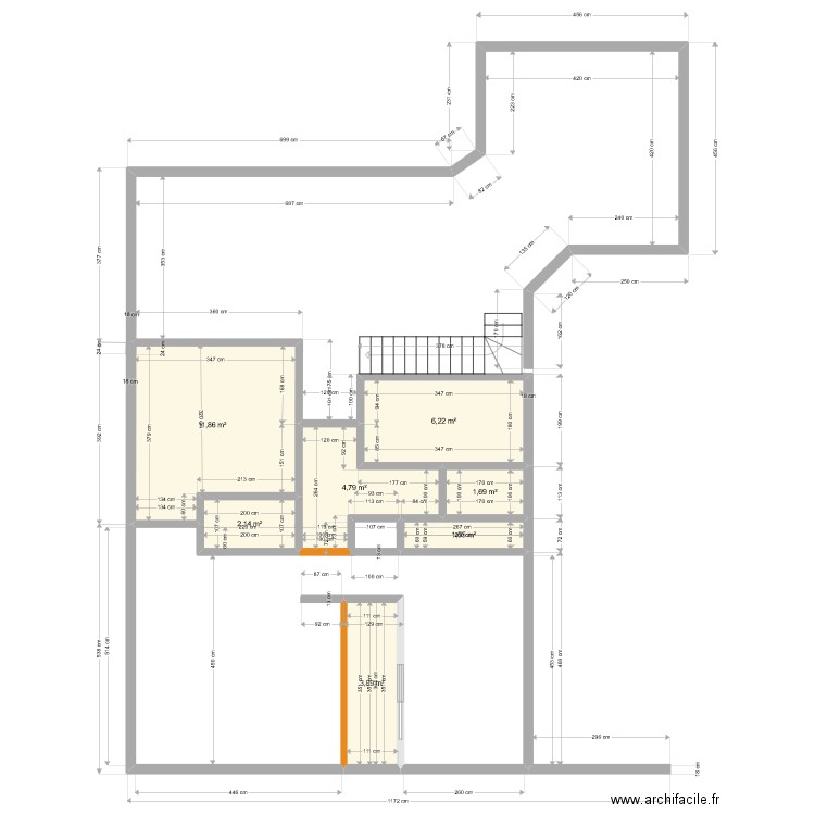 mon hfs 1. Plan de 0 pièce et 0 m2