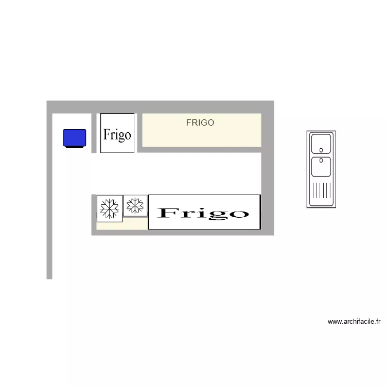 BAR DETAIL. Plan de 