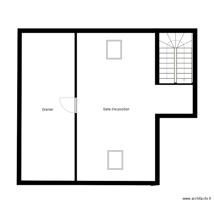 Croquis 2 Etage HEMING. Plan de 0 pièce et 0 m2