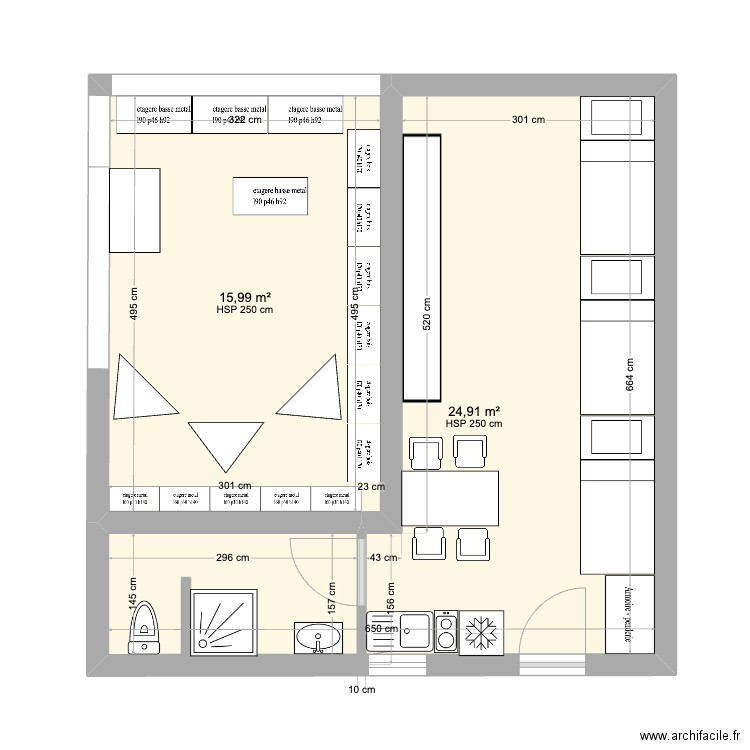 garage final. Plan de 0 pièce et 0 m2