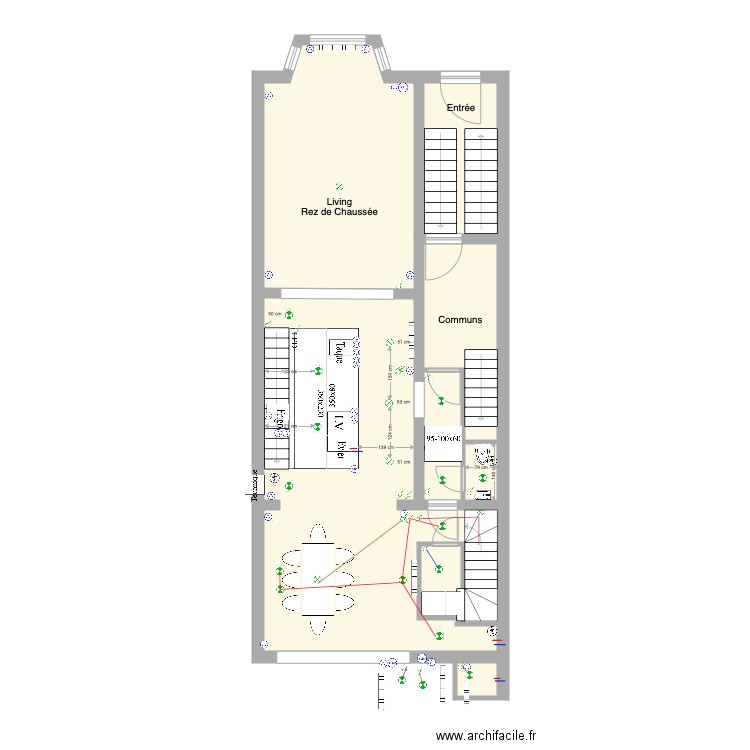 Marie José Rez Studio Version 2e permis 3 chambres. Plan de 0 pièce et 0 m2