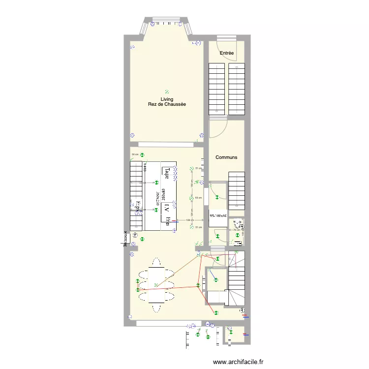 Marie José Rez Studio Version 2e permis 3 chambres. Plan de 0 pièce et 0 m2 Marie José Rez Studio Version 2e permis 3 chambres. Plan de 0 pièce et 0 m2