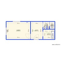 Plan 800 x 300 avec Kitchenette et WC