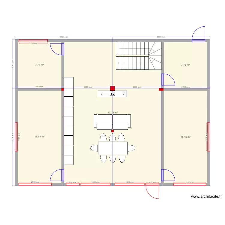 Грызлово. Plan de 