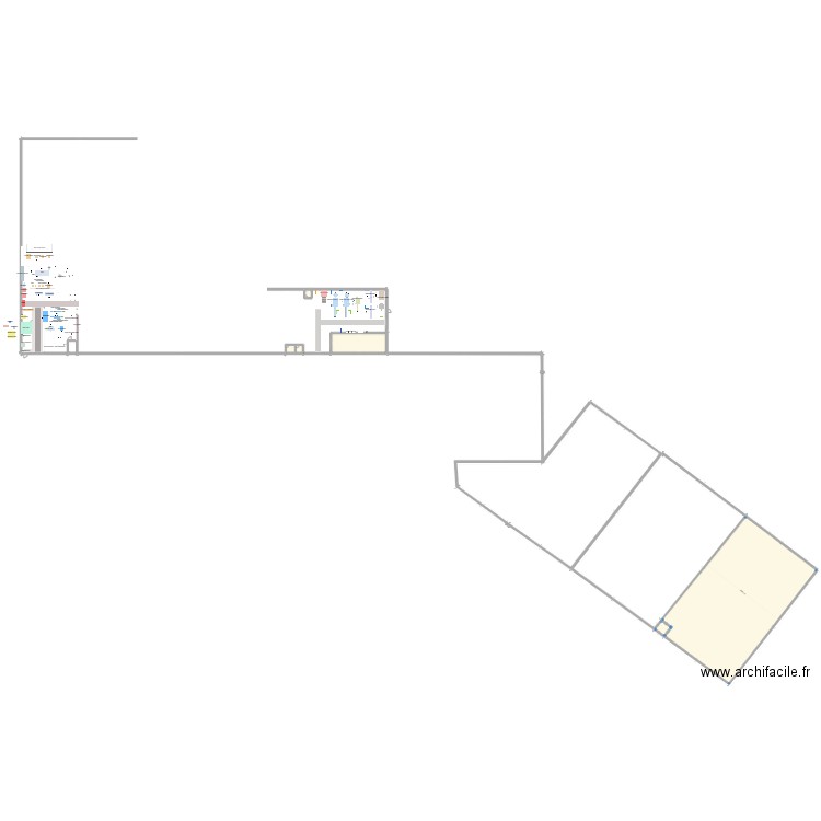 Implantation V4. Plan de 0 pièce et 0 m2