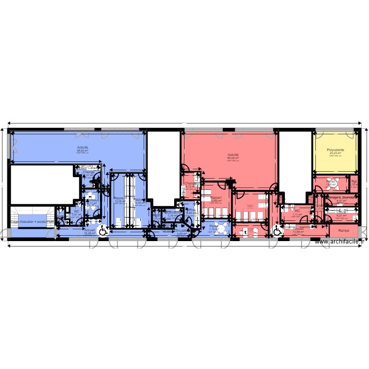 23 Local Lyon 03 Desaix Projet JORDAN. Plan de 0 pièce et 0 m2