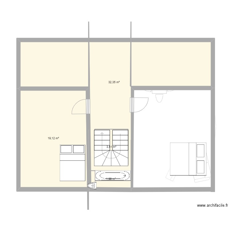 maison pudressa 35 1 er. Plan de 0 pièce et 0 m2