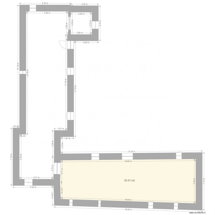 puech 2015. Plan de 0 pièce et 0 m2