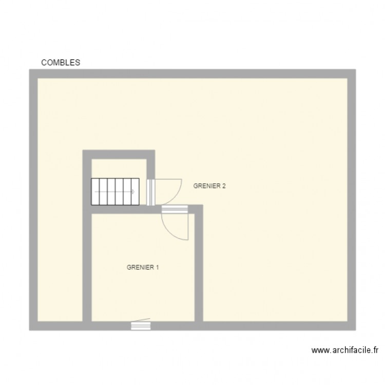 ZONCA ANGELO COMBLES. Plan de 0 pièce et 0 m2