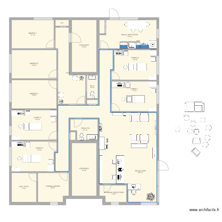 Nouvelle clinique août 2022 version 3. Plan de 0 pièce et 0 m2