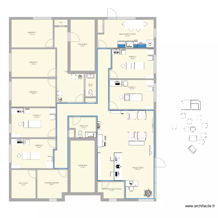 Nouvelle clinique ao&ucirc;t 2022 version 3. Plan de 