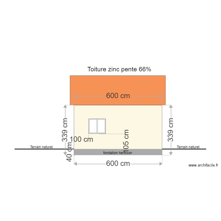 terrain naurel 2. Plan de 0 pièce et 0 m2