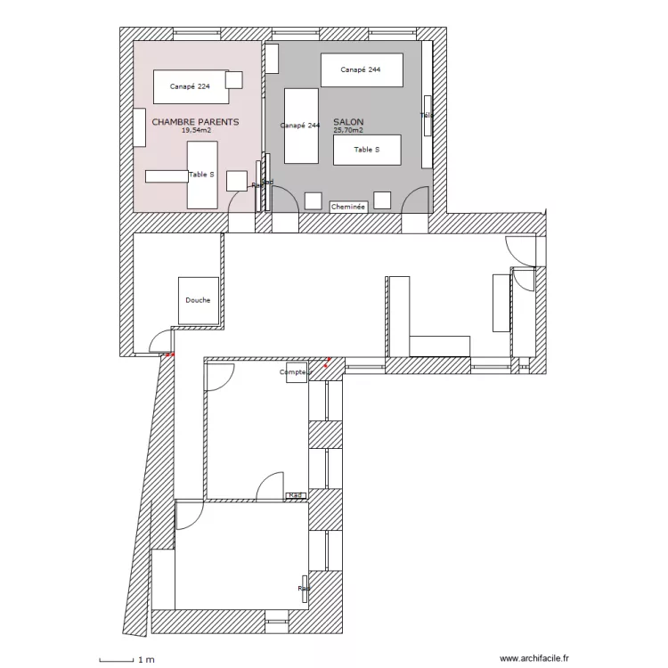 Notre appart 4. Plan de Notre appart 4. Plan de