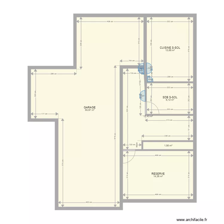 maison. Plan de maison. Plan de