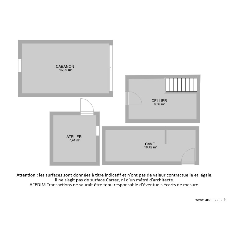 BI 7334 ANNEXES . Plan de 0 pièce et 0 m2