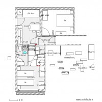 gite ruoms 7 mini interieur 3 couloir aménagé ant