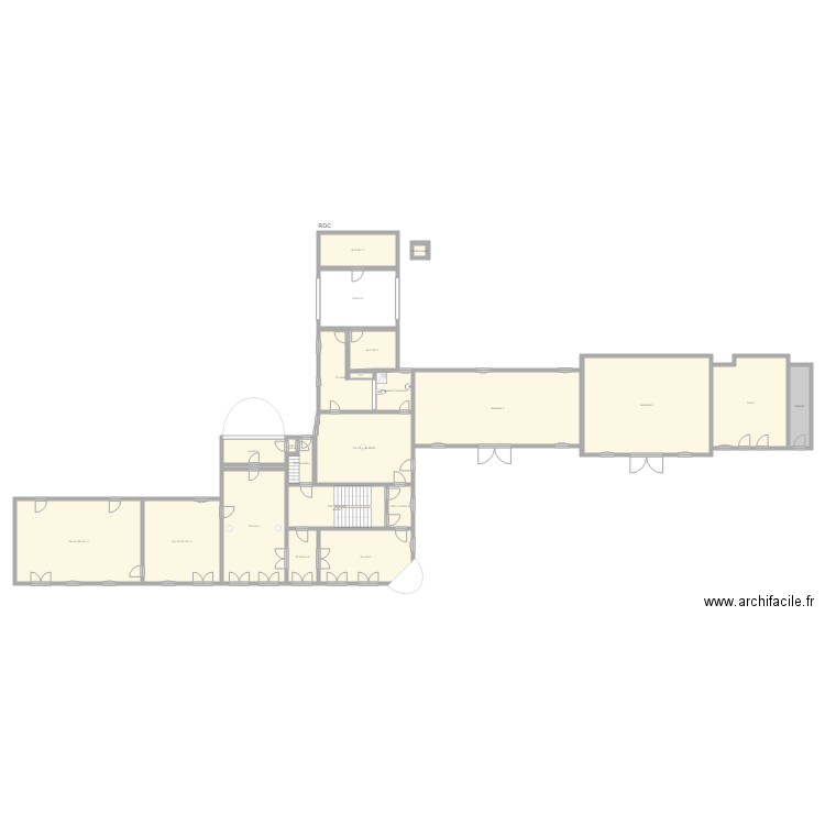 CHERCORAT RDC. Plan de 0 pièce et 0 m2