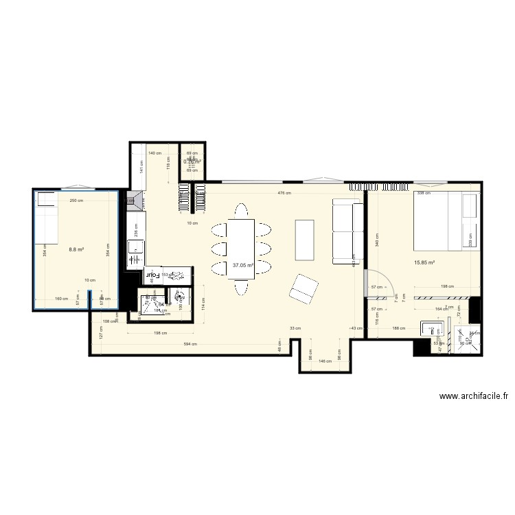 SAINT CLOUD 6 MARINE FREESTYLE. Plan de 0 pièce et 0 m2