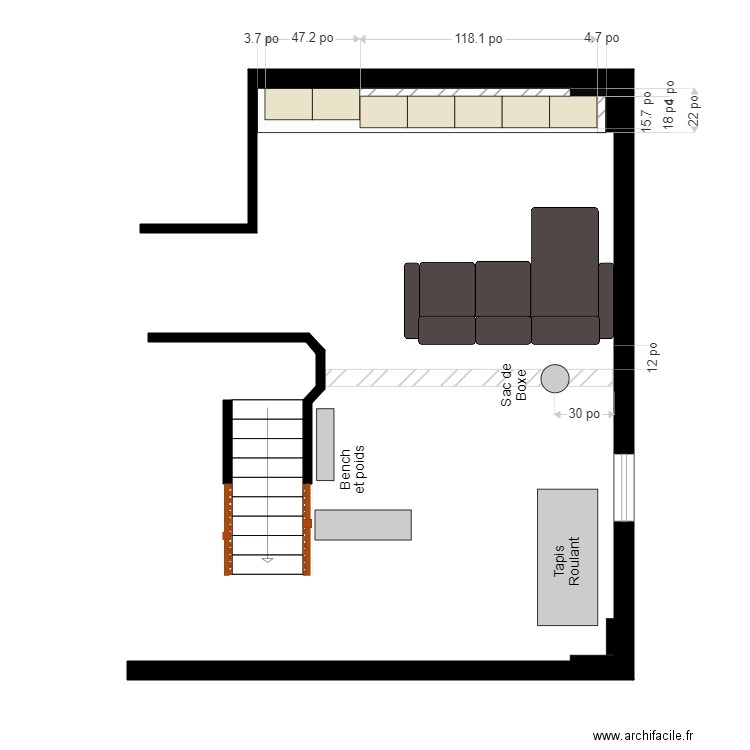 MC Lebel SS2. Plan de 0 pièce et 0 m2