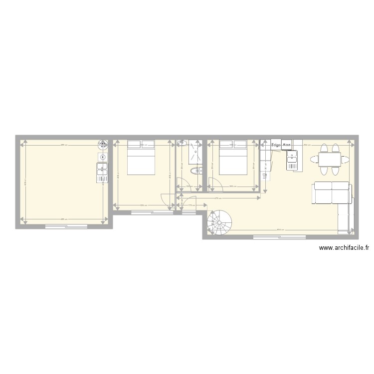 teignoux. Plan de 0 pièce et 0 m2