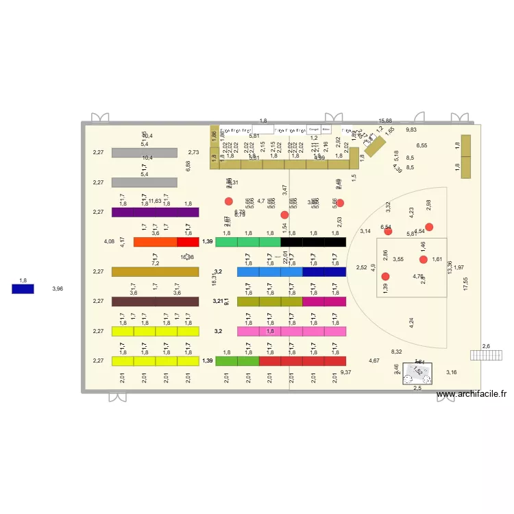 BAL. Plan de 1 et 704 m² BAL. Plan de 1 et 704 m²