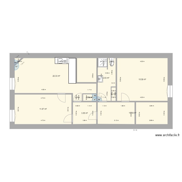 ROZENKIER PROJET. Plan de 0 pièce et 0 m2