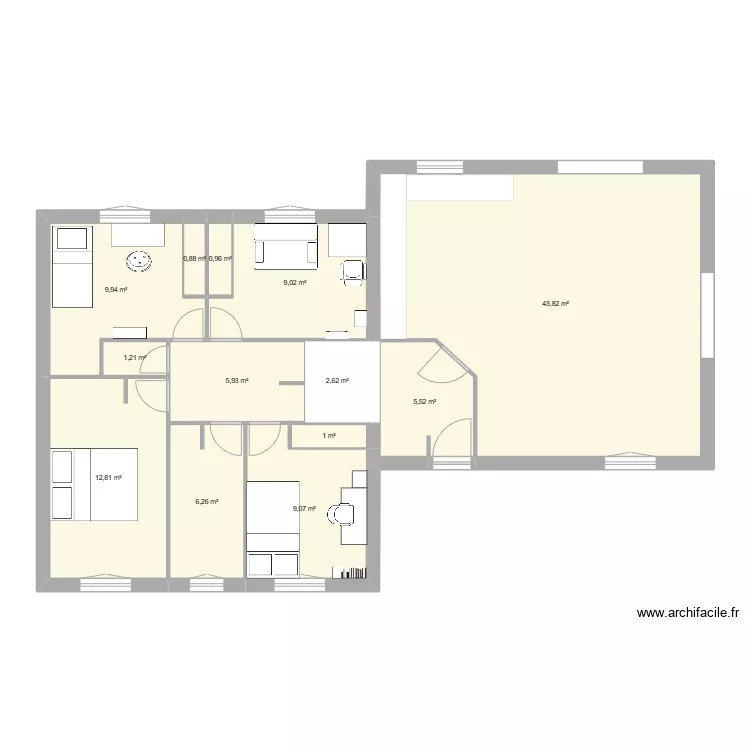 Cloe Etage Clio. Plan de Cloe Etage Clio. Plan de