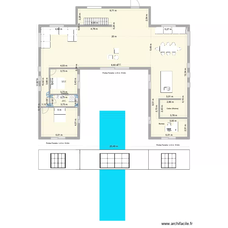 RC Benslimane. Plan de RC Benslimane. Plan de