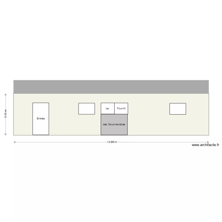 La Tour des Gourmandises parking. Plan de La Tour des Gourmandises parking. Plan de