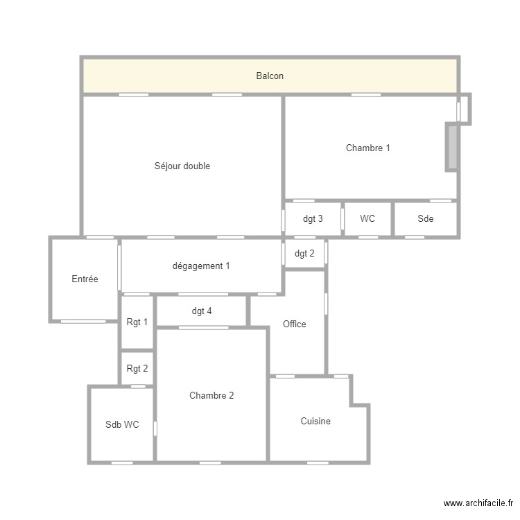 6 NEUILLY. Plan de 0 pièce et 0 m2