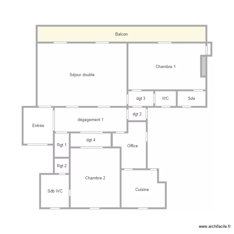 6 NEUILLY. Plan de 6 NEUILLY. Plan de