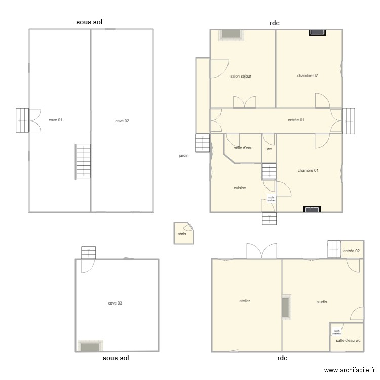 biton am. Plan de 0 pièce et 0 m2