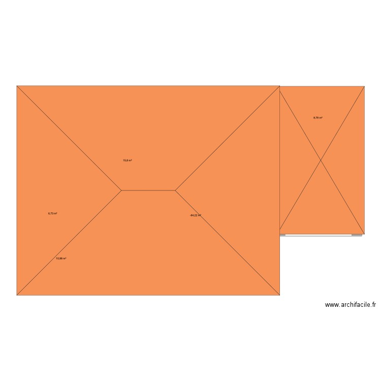 maison sen. Plan de 5 pièces et 119 m2