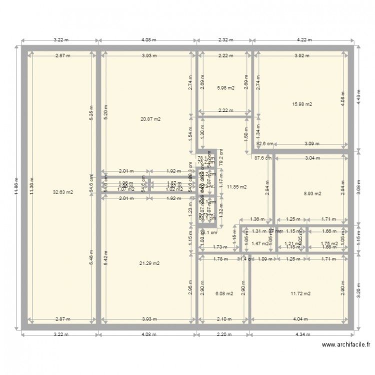 AUDIT ETAGE. Plan de 0 pièce et 0 m2