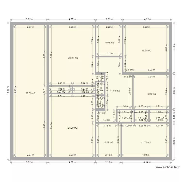 AUDIT ETAGE. Plan de 