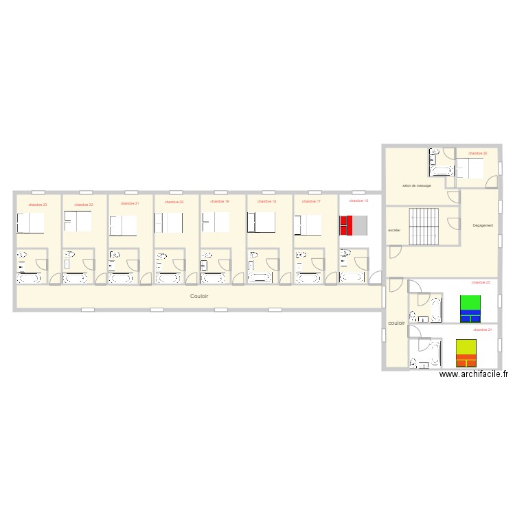 CALLUNA 2IEME ETAGE . Plan de 0 pièce et 0 m2