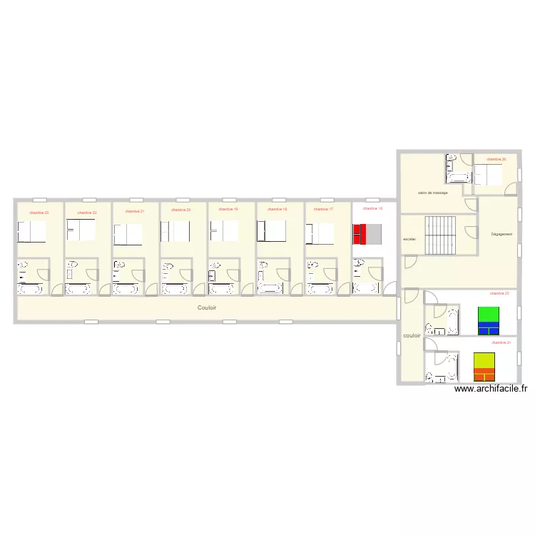 CALLUNA 2IEME ETAGE . Plan de 0 pièce et 0 m2 CALLUNA 2IEME ETAGE . Plan de 0 pièce et 0 m2
