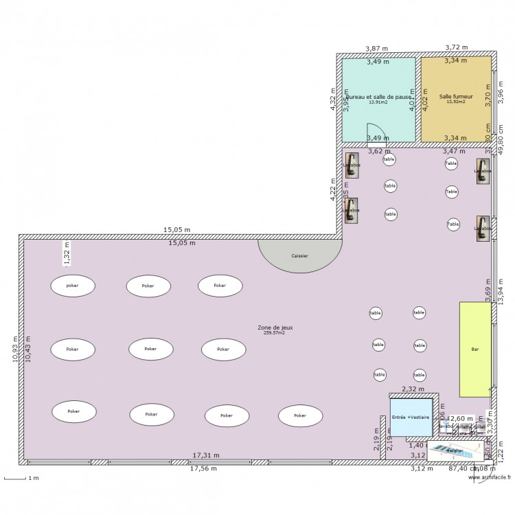 Le Cercle. Plan de 0 pièce et 0 m2