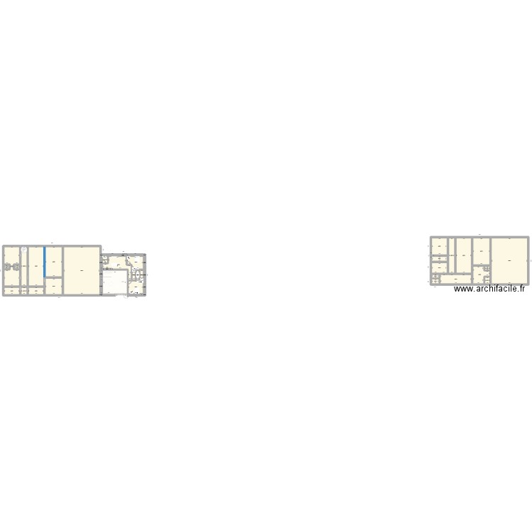 maison montauban 2. Plan de 82 pièces et 1606 m2