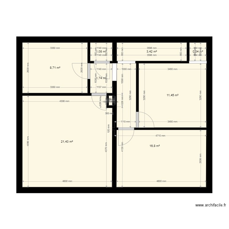 tison 2. Plan de 0 pièce et 0 m2