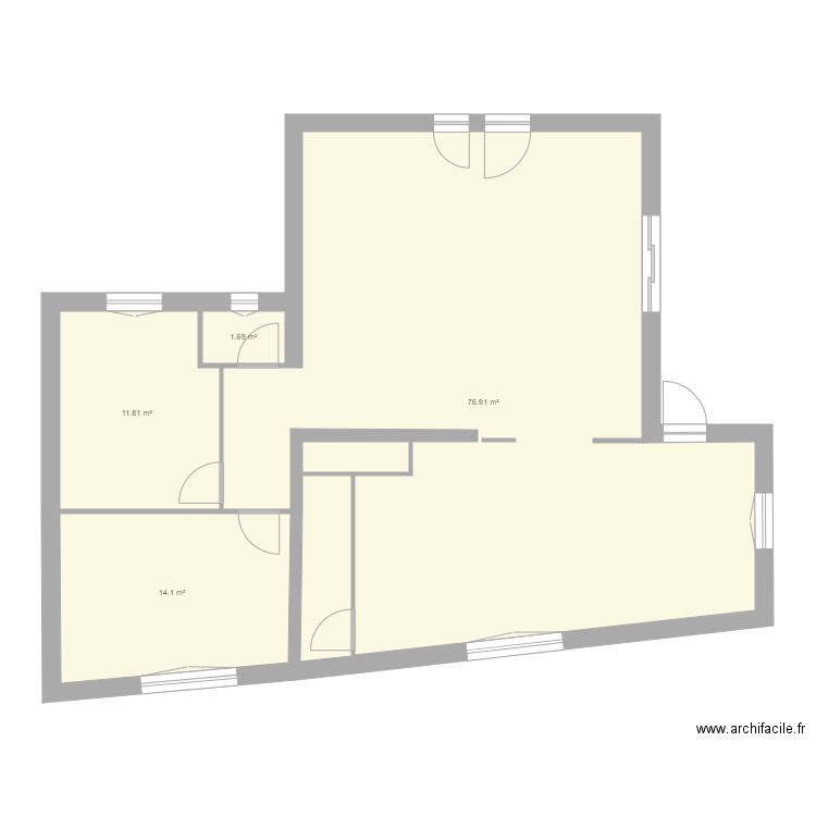 Maison du bas avant renov. Plan de 0 pièce et 0 m2