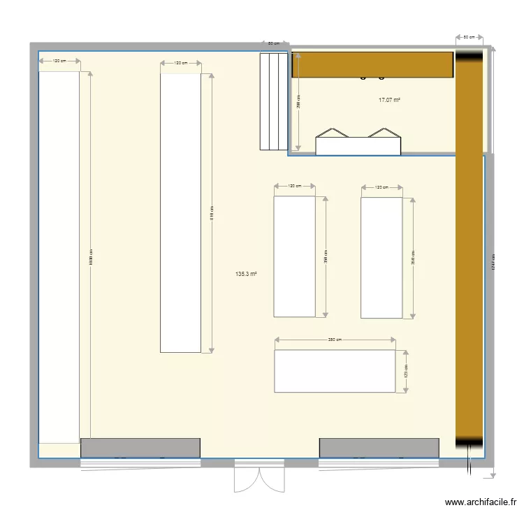 ENTREPOT DU VIN 89. Plan de 