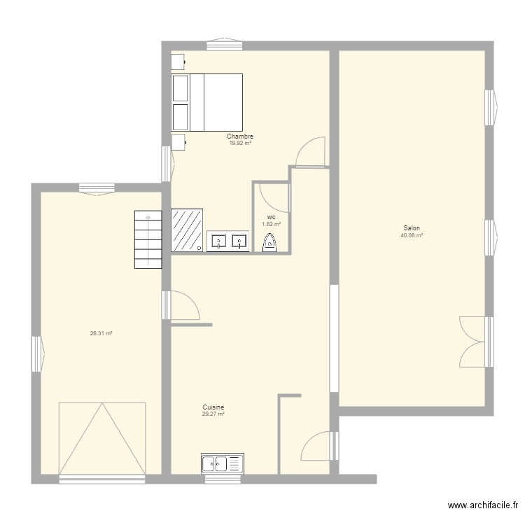 villa le pin 2. Plan de 0 pièce et 0 m2